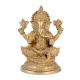 Brass Ganesha Statue In Blessing Pose