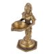 Golden Brass Deep Laxmi Holding Diya