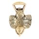 Golden Brass Bird Bottle Opener