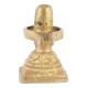 Golden Brass Shiv Linga Statue