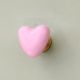 Pink Tiny Heart Ceramic Cabinet Knobs