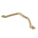 Golden Brass Crooked Cabinet Door Handle