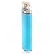 JB Blue Hip Flask In Leather Cover