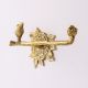 Brass Bird Towel Rack Paper Towel Holder
