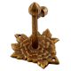 Brass Bud Flower Hanging Wall Mount Bracket