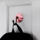 Pink Melon Ceramic Wall Hook