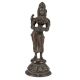 Brass Deepa Laxmi Or Mahalaxmi Oil Lamp With Patina