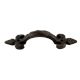 Antique Fleur De Lis Small Metal Cabinet Handles