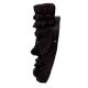 Black Wooden African Face Wall Hanging Mask