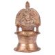 Brass Gajalakshmi Kamakshmi Oil Lamp Diya