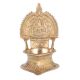 Golden Brass Gahalakshmi Vilakku Oil Lamp