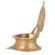 Golden Brass Gahalakshmi Vilakku Oil Lamp