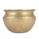 Wide Vintage Brass Water Pot
