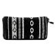 Black Woven Clutch Bag For Women