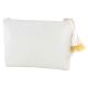 White Mrs Beaded Cross Body Sling Bag