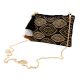 Vintage Black And Golden Evening Bag