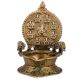 Brass Ganesha Ashtalakshmi Oil Lamp
