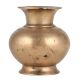 Brass Round Water Pot For Daily Rituals