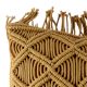 Beige Marvelous Macrame CushionÂ Cover