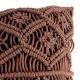 Champagne Macrame Throw Cushion Cover