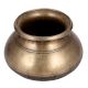 Solid Brass Round Matka Or Water Pot