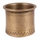 Vintage Holy Water Panchpatra Pot Carved Small