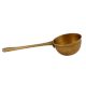English Brass Ladle With A Deep Cup
