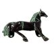 Brass Horse Statue With Black Finish