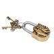 Brass Girl Dolphin Padlock Door Lock