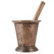 Brass Mortar And Pestle In Dark Finish