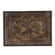 Brass Two Hemispheres World Map Wall Decoration