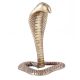 Solid Brass King Cobra Snake Statue