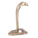 Solid Brass King Cobra Snake Statue