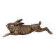 Brass Running Rabbit Figurine