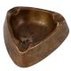 Brass Triangular Ash Tray