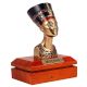 BrassÂ Egyptian Queen Head Statue