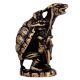 Brass Figurine Of Turtle Holding An Axe