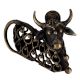 Brass Jali Design Sitting Nandi Statue