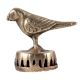 Golden Brass Sparrow Shape Foot Scrubber