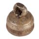 Round Decorative Brass Cowbell