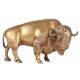 Decorative Brass Ox Statue With Antique Finish