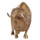 Decorative Brass Ox Statue With Antique Finish