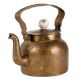 Rustic Brass Kettle For Tea And Coffee