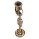 Brass Tribal Lady Statue With Basket On Head