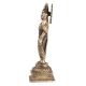 Brass Standing Laxmi Statue