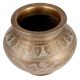 Brass Water Pot With Indian Motifs