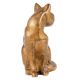 Brass Sitting Cat Statue