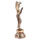 Brass Statue of Apsara Looking Into The mirror