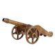 Brass Cannon Showpiece Historic Display