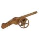 Brass Cannon Showpiece Historic Display